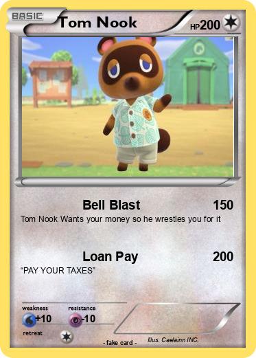 Pokemon Tom Nook