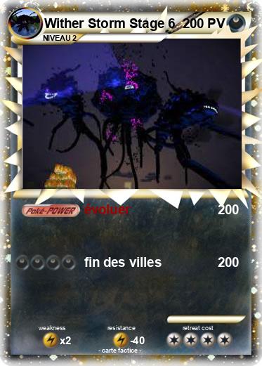 Pokemon Wither Storm Stage 6