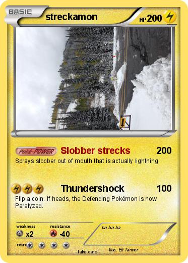 Pokemon streckamon