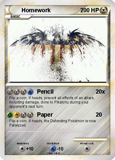 Pokemon Homework