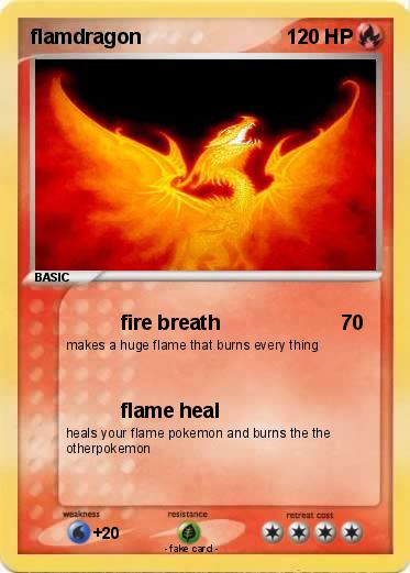 Pokemon flamdragon