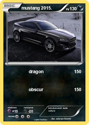Pokemon mustang 2015.