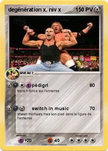 Pokemon degénération x. niv x