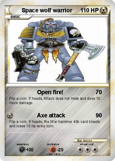 Pokemon Space wolf warrior