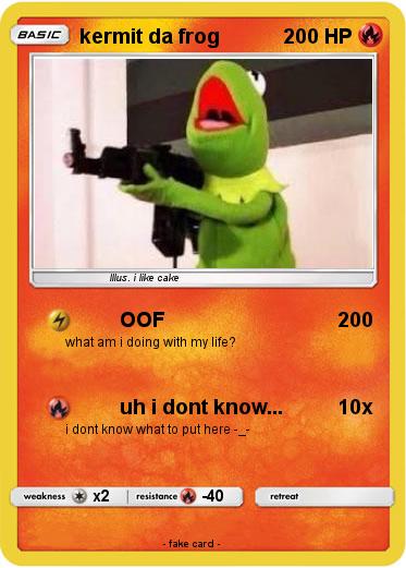 Pokemon kermit da frog