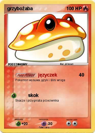 Pokemon grzybożaba