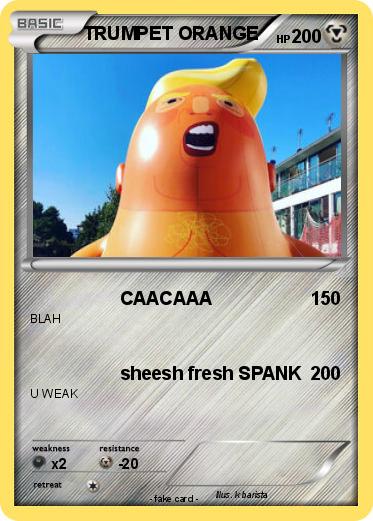 Pokemon TRUMPET ORANGE