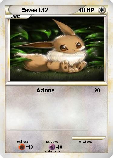 Pokemon Eevee l.12