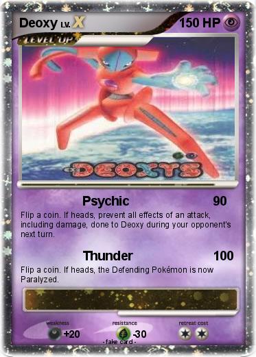 Pokemon Deoxy