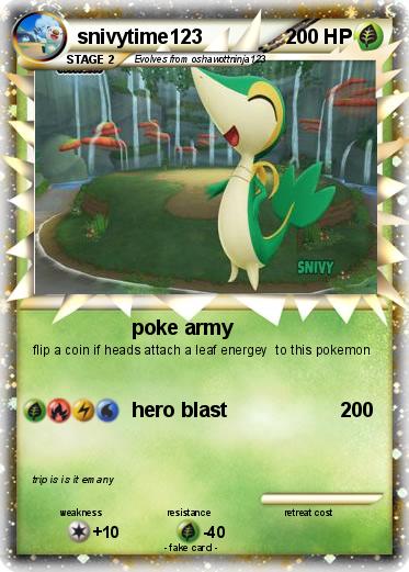 Pokemon snivytime123