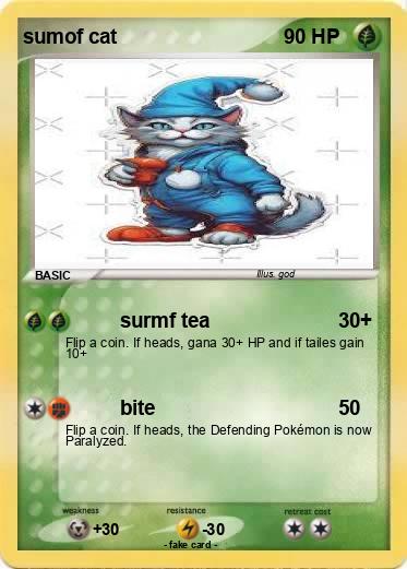 Pokemon sumof cat