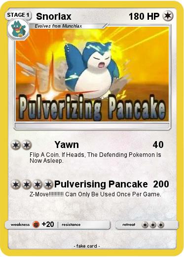 Pokemon Snorlax
