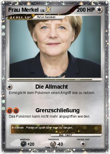 Pokemon Frau Merkel
