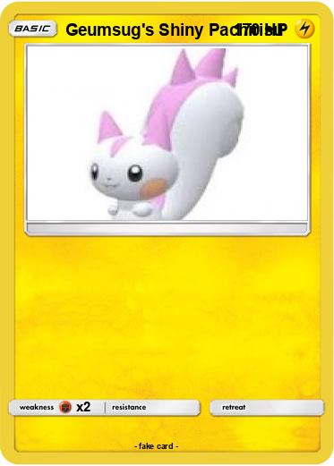 Pokemon Geumsug's Shiny Pachirisu
