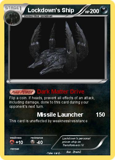 Pokemon Lockdown's Ship