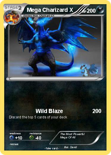 Pokemon Mega Charizard X