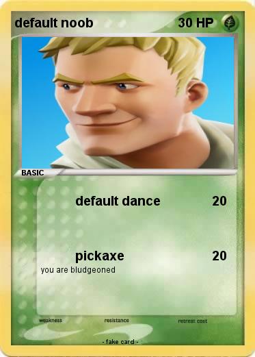 Pokemon default noob