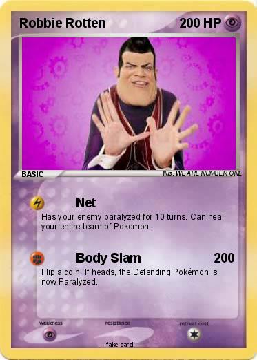 Pokemon Robbie Rotten
