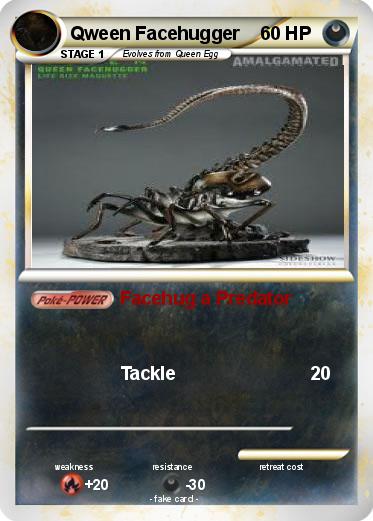 Pokemon Qween Facehugger