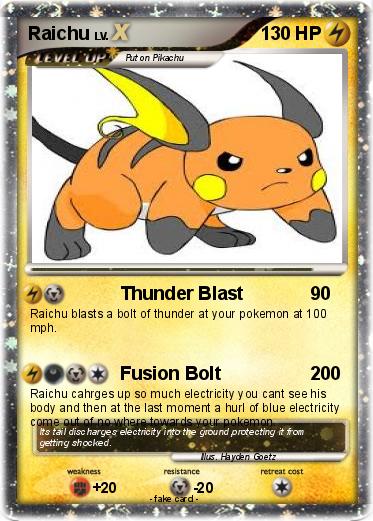 Pokemon Raichu