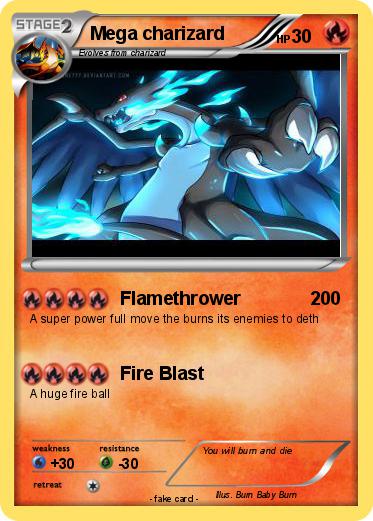 Pokemon Mega charizard