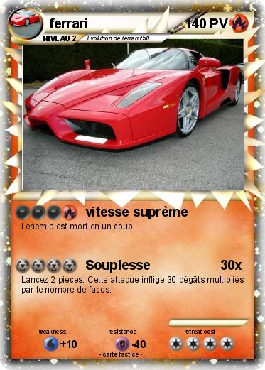 Pokemon ferrari
