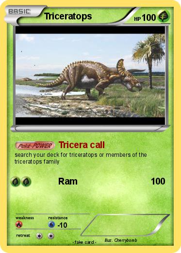 Pokemon Triceratops