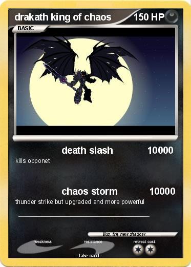 Pokemon drakath king of chaos