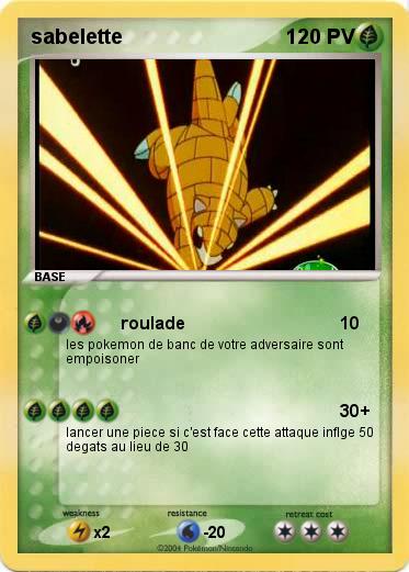 Pokemon sabelette