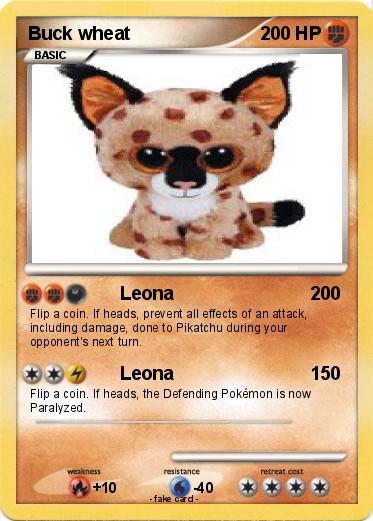 Pokemon Buck wheat