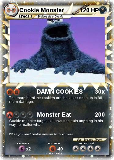 Pokemon Cookie Monster