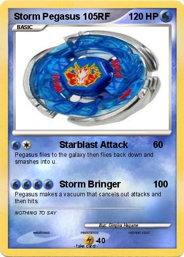 Pokemon Storm Pegasus 105RF
