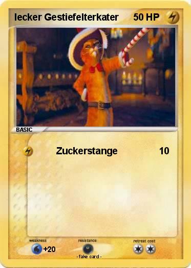 Pokemon lecker Gestiefelterkater