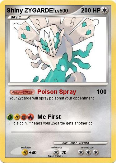 Pokemon Shiny ZYGARDE!