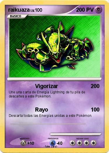 Pokemon raikuaza