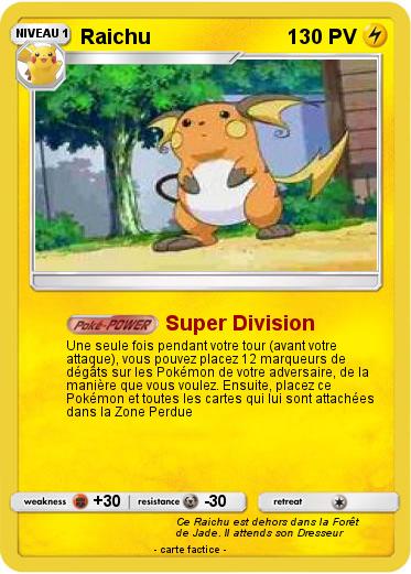 Pokemon Raichu