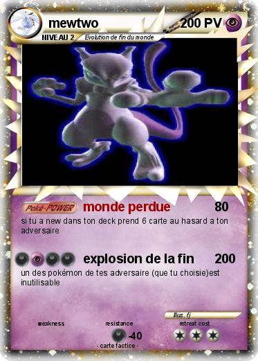 Pokemon mewtwo