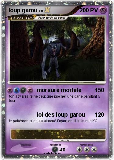 Pokemon loup garou