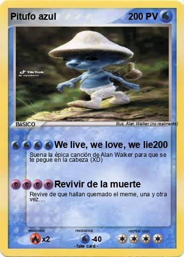 Pokemon Pitufo azul