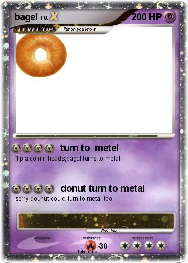 Pokemon bagel