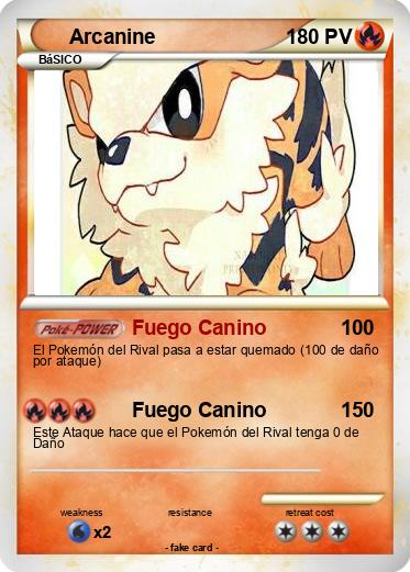 Pokemon Arcanine