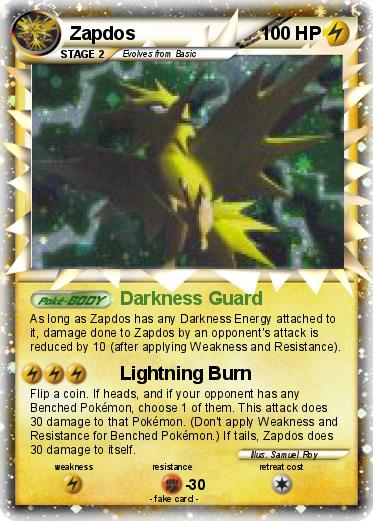 Pokemon Zapdos