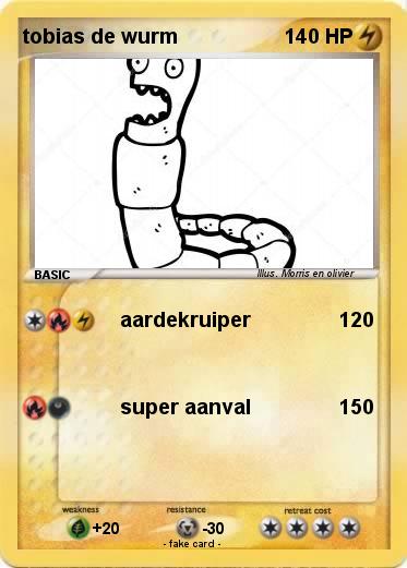 Pokemon tobias de wurm