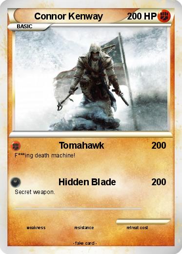 Pokemon Connor Kenway