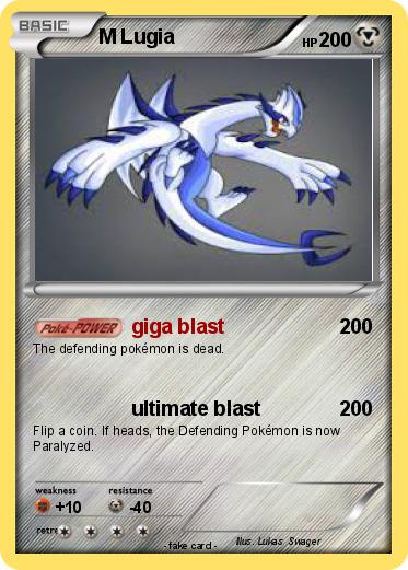Pokemon M Lugia