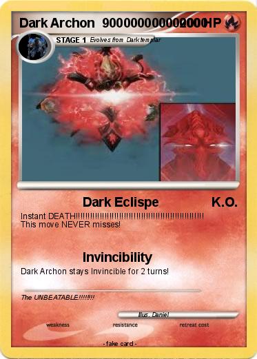 Pokemon Dark Archon  900000000000000