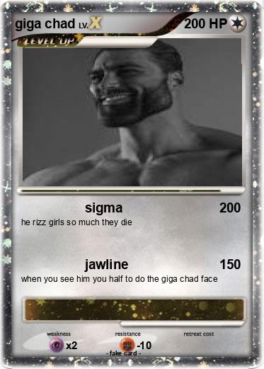 Pokemon giga chad