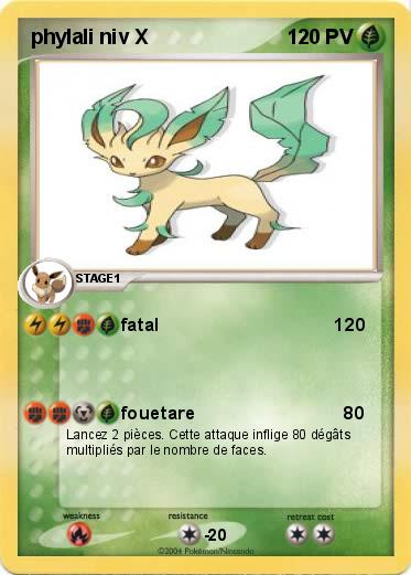 Pokemon phylali niv X