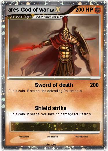 Pokemon ares God of war