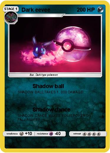 Pokemon Dark eevee